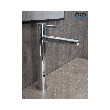 Смеситель высокий для раковины Gid Berlin SS080-CH-D SS080CHD, хром