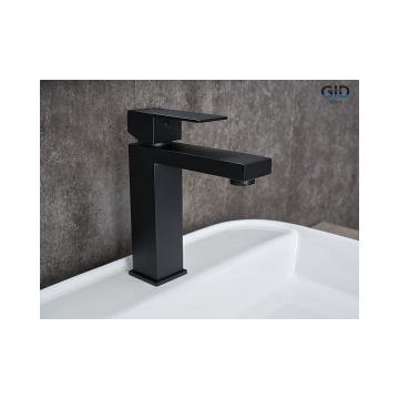 Смеситель для раковины Gid Anchel SS979-BM-K SS979BMK, черный матовый