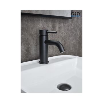 Смеситель для раковины Gid Inga SS096-BM-K SS096BMK, черный матовый