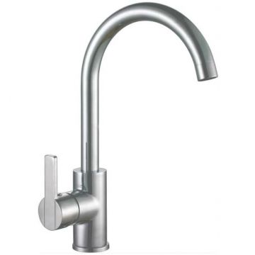 Смеситель для кухни Alveus (Алвеус) Genesis Tonia Brs брашированная сталь