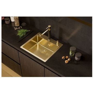 Смеситель для кухни Alveus (Алвеус) Zina Monarch Bronze PVD бронза