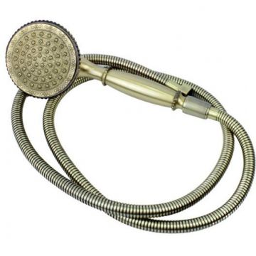 Смеситель для душа Bronze de Luxe (Бронз Де Люкс) одноручковый без излива с настенным держателем Windsor бронза 10123