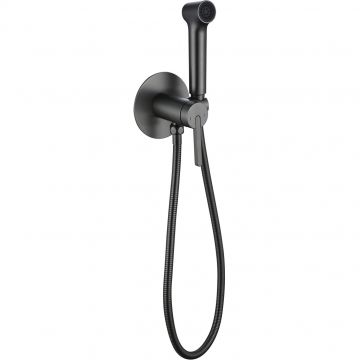 Гигиенический душ со смесителем Rose (Розе) , оружейная сталь, R235T