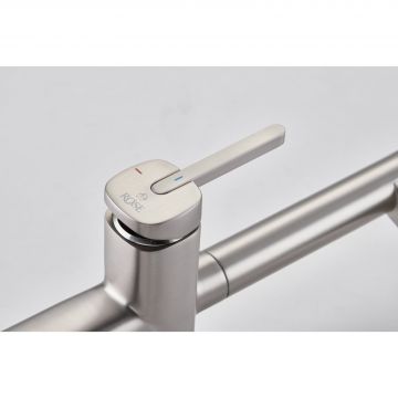 Смеситель для кухни с подключением фильтра воды Rose (Розе) , сатин, R358L