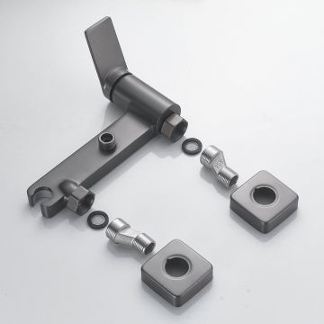 Гигиенический душ со смесителем Shevanik (Шеваник) , оружейная сталь, S4105T-1