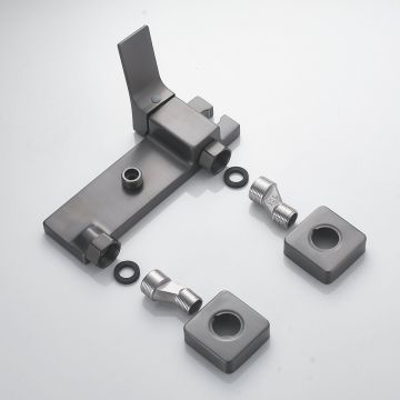 Гигиенический душ со смесителем Shevanik (Шеваник) , оружейная сталь, S6105T-1