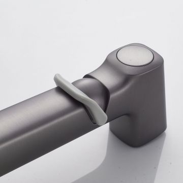 Гигиенический душ со смесителем Shevanik (Шеваник) , оружейная сталь, S9905T