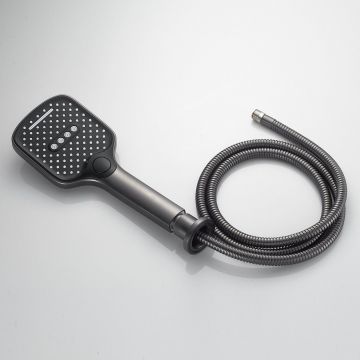Смеситель на борт ванны Shevanik, оружейная сталь, S4112T