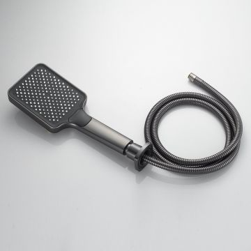 Смеситель на борт ванны Shevanik, оружейная сталь, S9912T