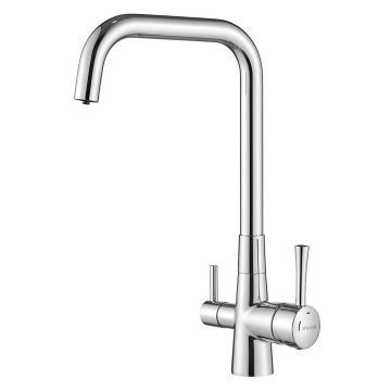 Смеситель для кухни с подключением фильтра Shevanik (Шеваник) S528, хром