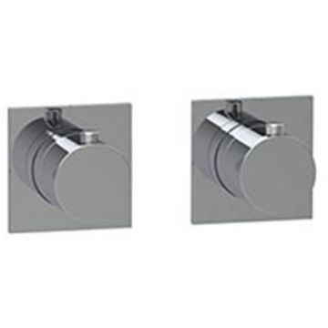 Смеситель Almar (Алмар) Modular для душа, встраиваемый, термостатический, с переключателем на 2-3 положения, цвет: хром E180182.CR