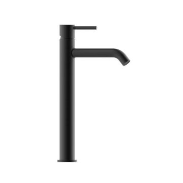 Смеситель для раковины Bossini (Боссини) Teo с донным клапаном Z00703.073 черный матовый