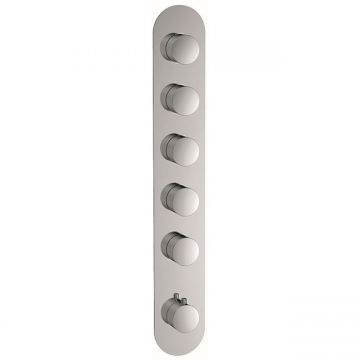 Смеситель Carimali (Каримали) ilTondo для душа, встраиваемый, термостатический, цвет: хром 21057EST/A-CR