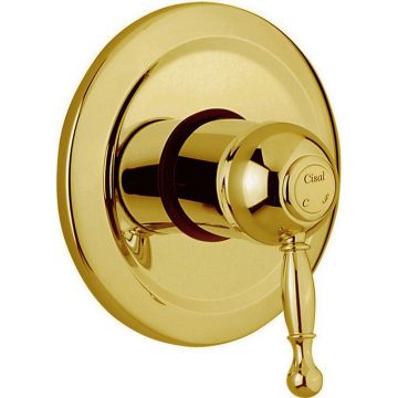 Встраиваемый смеситель Cisal Arcana Royal однорычажный для душа, цвет: золото AY00300024
