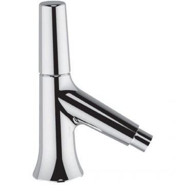 Смеситель Cisal (Кисал) Vita однорычажный для биде 1 отверстие с донным клапаном, цвет: хром VI00055421