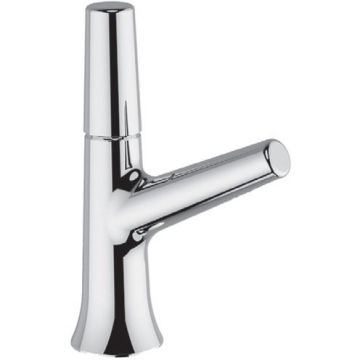 Смеситель Cisal (Кисал) Vita однорычажный для раковины 1 отверстие с донным клапаном, цвет: хром VI00051421