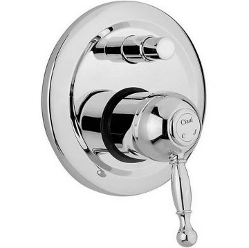 Встраиваемый смеситель Cisal (Кисал) Arcana Royal однорычажный для ванны/душа, цвет: хром AY00210021