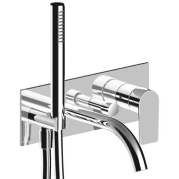 Смеситель Fantini (Фантини) Myo для ванны, встраиваемый, цвет: хром 61 02 V621B