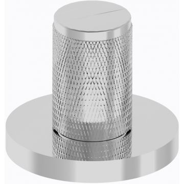 Смеситель Gattoni (Гаттони) MD для биде на 1 отверстие, ручка RОNСО, с донным клапаном, цвет: хром MD210/22C0