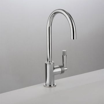 Смеситель Gattoni (Гаттони) MD для раковины, 1 отверстие, ручки РЕLLА, с донным клапаном, цвет: хром MD120/20C0