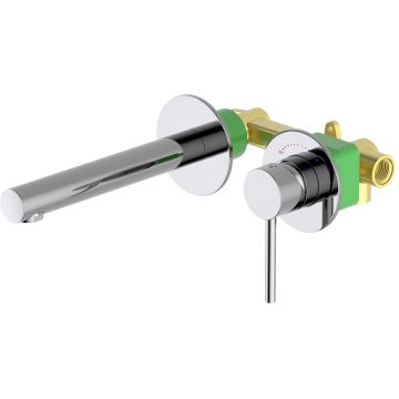 Встраиваемый смеситель для раковины с термостатом Timo (Тимо) Saona, хром, 2391/00SM