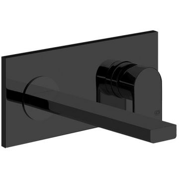 Смеситель Gessi (Гесси) Emporio Via manzoni для раковины, встраиваемый, излив: 20, 9 см., цвет: black ХL 44895№ 299