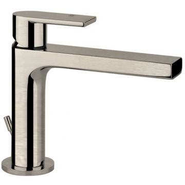Смеситель Gessi Emporio Via manzoni для раковины, на 1 отверстие, с донным клапаном, цвет: Finох Вrushеd Niскеl 38601#149