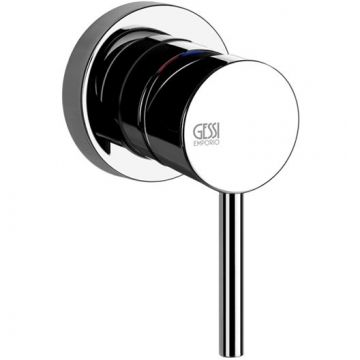 Смеситель Gessi (Гесси) Emporio Via tortona для душа, встраиваемый, на 1 позицию, цвет: хром 19712№ 031