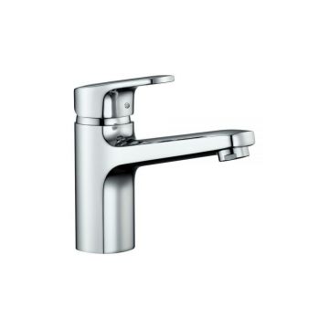 Смеситель для раковины Laufen (Лауфен) City PRO HF500903100000 с донным клапаном, хром