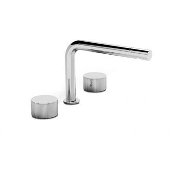 Смеситель Stella (Стелла) Sirius для раковины на 3 отверстия без донного клапана, цвет: хром SR00021CR00