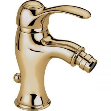 Смеситель однорычажный Emmevi (Эммеви) Harmony, с донным клапаном, бронза, 22004/BR