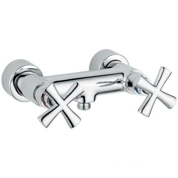 Смеситель для душа Emmevi (Эммеви) Spirit New, двухвентильный, без набора для душа, цвет брашированное золото 31002/ORS