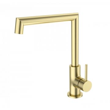 Смеситель для кухни Wonzon and Woghand (Вонзон И Вогханд) , Брашированное золото WW-L1005-BG
