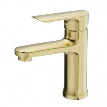 Смеситель для раковины Wonzon and Woghand (Вонзон И Вогханд) , Брашированное золото WW-XH-011-BG