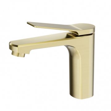 Смеситель для раковины Wonzon and Woghand (Вонзон И Вогханд) , Брашированное золото WW-XH-013-BG