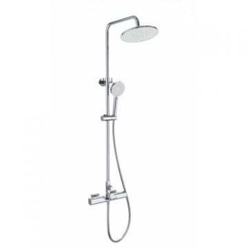 Душевая система с термостатом Wonzon and Woghand (Вонзон И Вогханд) , Хром WW-C3017-A-CR