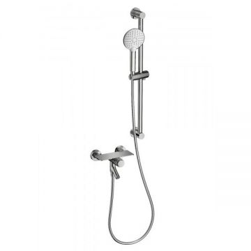 Смеситель для ванны с душевым гарнитуром Wonzon and Woghand (Вонзон И Вогханд) , Хром WW-FE05L222-CR