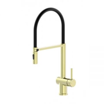 Смеситель для кухни с гибким изливом Wonzon and Woghand (Вонзон И Вогханд) , Брашированное золото WW-88438003-BG