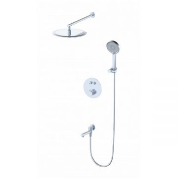 Душевая система с термостатом встраиваемая Wonzon and Woghand (Вонзон И Вогханд) , Хром WW-88929010-CR