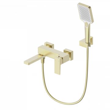 Смеситель для ванны с душем Wonzon and Woghand (Вонзон И Вогханд) , Брашированное золото WW-88037068-BG