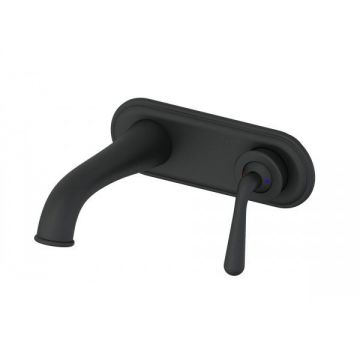 Смеситель для раковины встраиваемый Wonzon and Woghand (Вонзон И Вогханд) , Черный матовый WW-88869008-MB