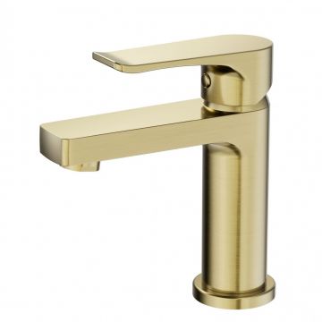 Смеситель для раковины Wonzon and Woghand (Вонзон И Вогханд) , Брашированное золото WW-A40222-BG