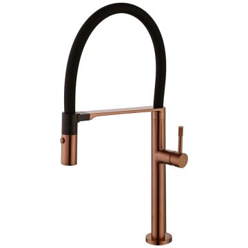 Смеситель Богеме (Boheme) для кухни Uno Copper Brushed 114-CB