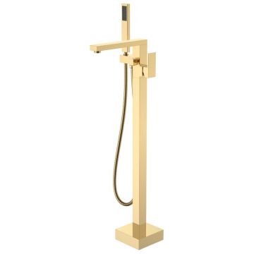 Смеситель Богеме (Boheme) напольный, Qubic Gold 479-G