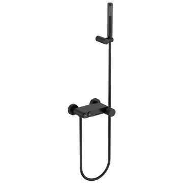 Смеситель Богеме (Boheme) Stick для ванны Black Linea 123-BB.3