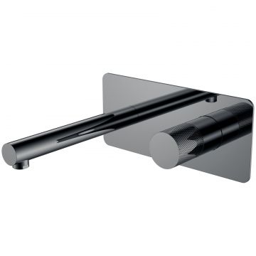 Смеситель Богеме (Boheme) Stick из стены Shine Gun Meta с ручкой Touch 125-SGM.2