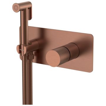 Смеситель Богеме (Boheme) гигиенический Stick Brushed Bronze ручка Touch 127-BRB.2