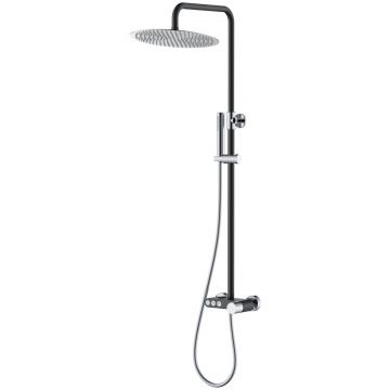 Стойка для душа Богеме (Boheme) Stick Black Diamond Chrome 128-BCR