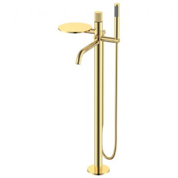 Смеситель Богеме (Boheme) Stick напольный Gold Linea 129-GG.3