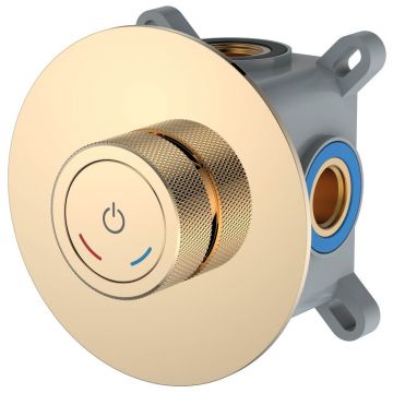 Смеситель Богеме (Boheme) автоматический встроенный Tech Gold 154-4-G Смеситель Богеме (Boheme) автоматический встроенный Tech Gold 154-4-G